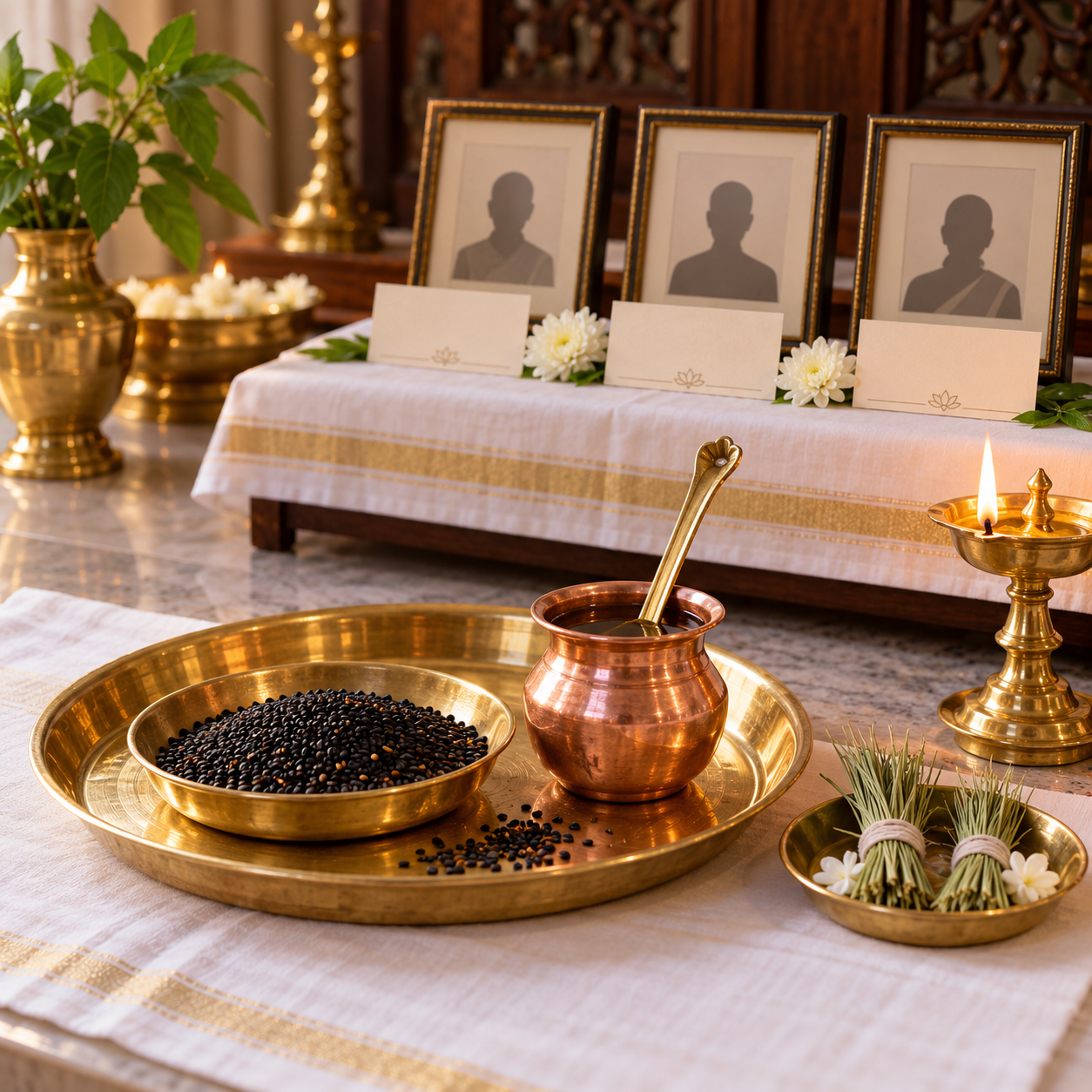 Pitru Paksha Tarpanam for All Ancestors cover